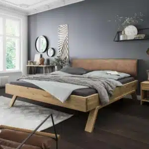 Massivholzbett ALBERO MR mit Kopfteil B